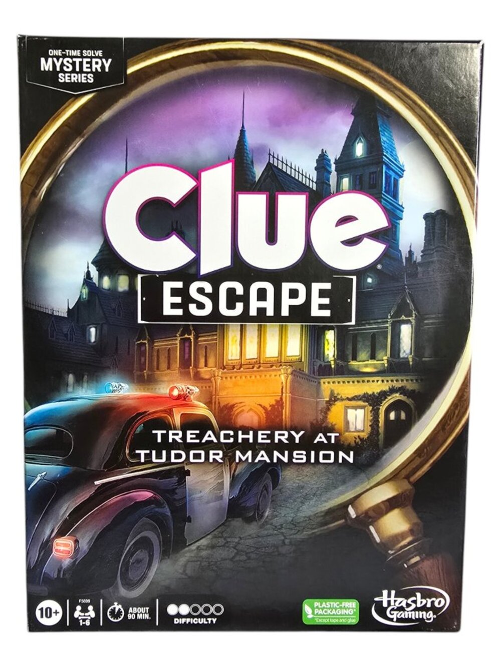 NEW Sealed! Clue Escape Board Game Treachery at Tudor Mansion Hasbro 1-6 Players